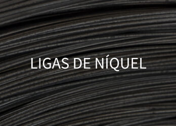 Ligas de níquel DE NÍQUEL