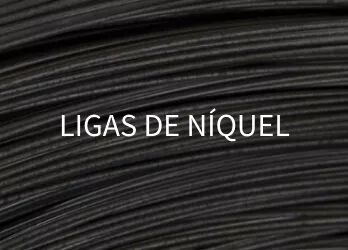 Ligas de níquel DE NÍQUEL